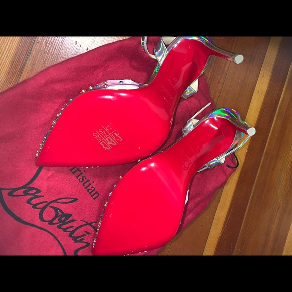 Christian Louboutin Spikaqueen Crystal Pump NIB size 39 - Picture 3 of 7